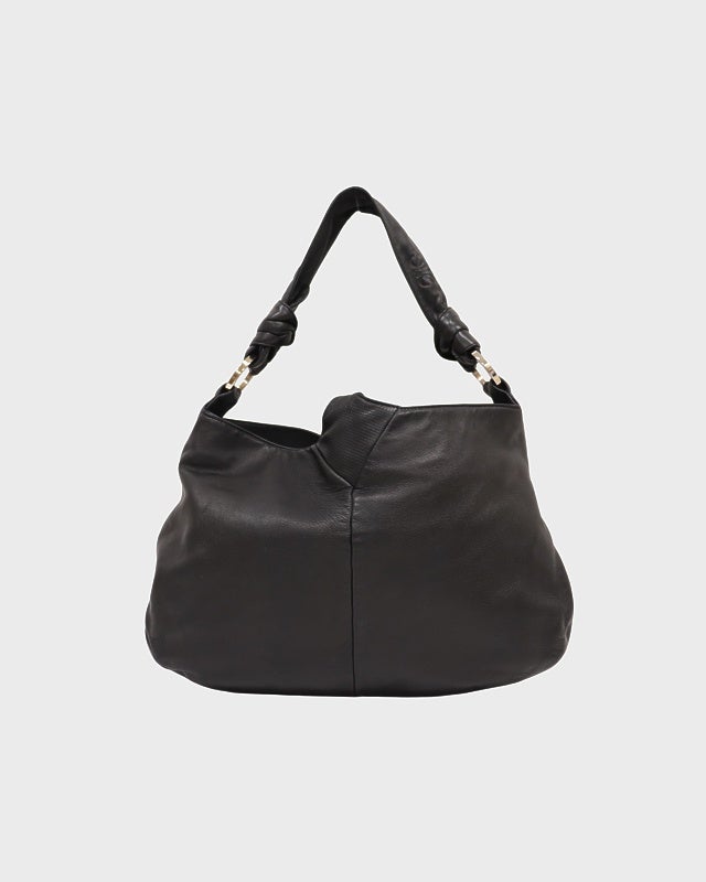 LOEWE アナグラム刻印レザーワンショルダーバッグ | Hedy