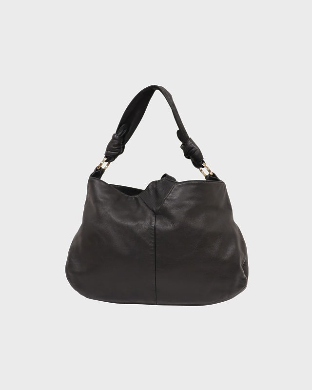 LOEWE アナグラム刻印レザーワンショルダーバッグ | Hedy
