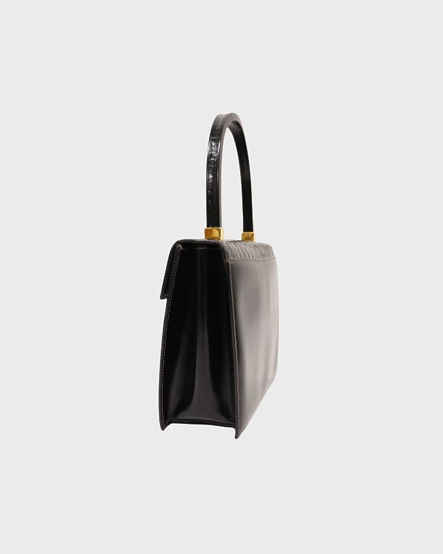 GUCCI クロコダイルレザーハンドバッグ | Hedy