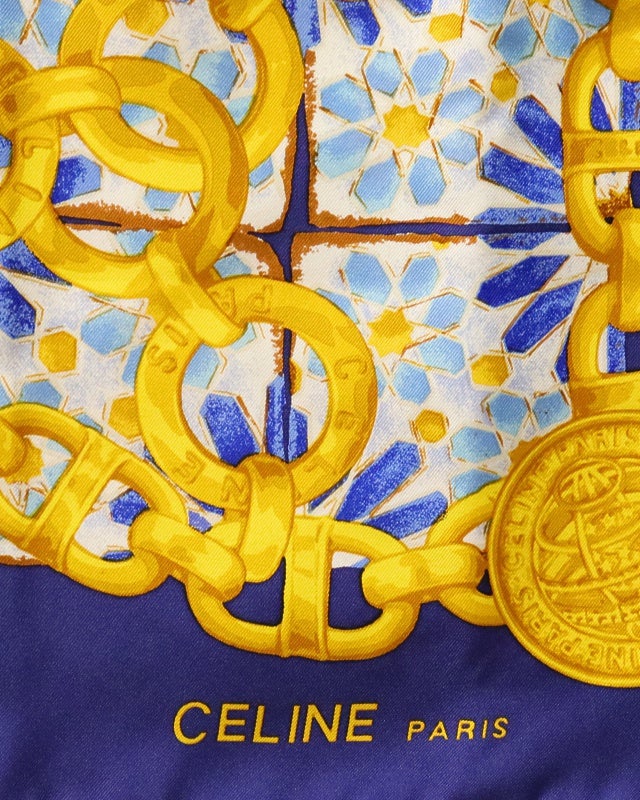 CELINE シルクスカーフ | Hedy