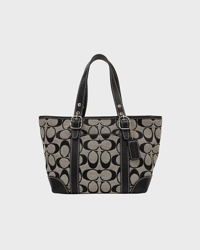 COACH シグネチャー柄 ハンドバッグ COACH シグネチャーハンドバッグ | Hedy