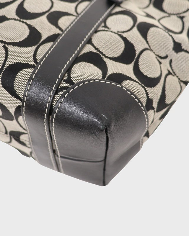 COACH シグネチャーハンドバッグ | Hedy