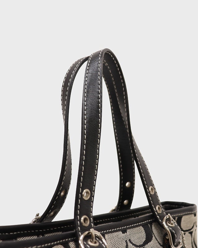 COACH シグネチャーハンドバッグ | Hedy