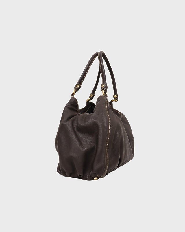 GUCCI レザーハンドバッグ GUCCI アビーレザーハンドバッグ | Hedy