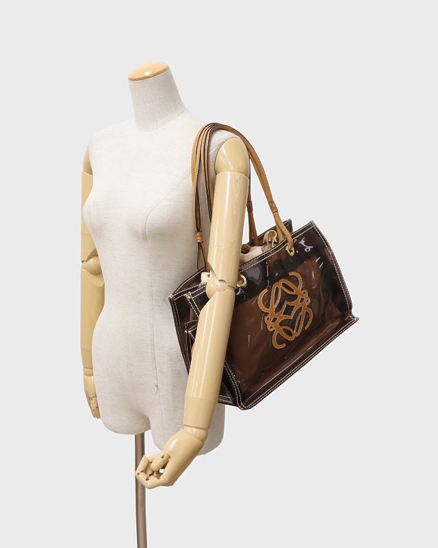 LOEWE アナグラムクリアトートバッグ | Hedy
