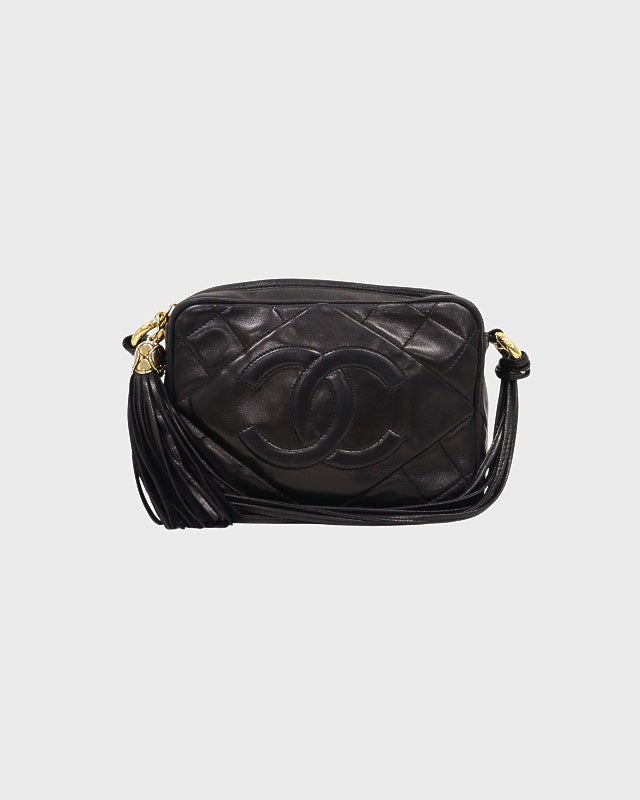 CHANEL タッセル付きマトラッセショルダーバッグ | Hedy