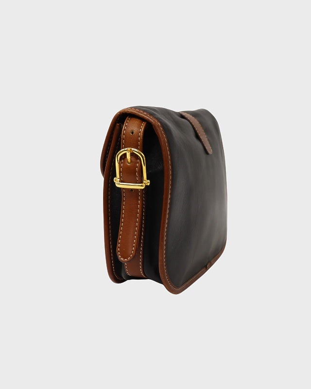 CELINE ブラゾン刻印レザーショルダーバッグ | Hedy