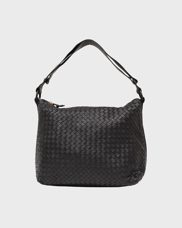 【BOTTEGA VENETA】ショルダーバッグ　イントレチャート　レザー　A4 BOTTEGA VENETA イントレチャートショルダーバッグ | Hedy