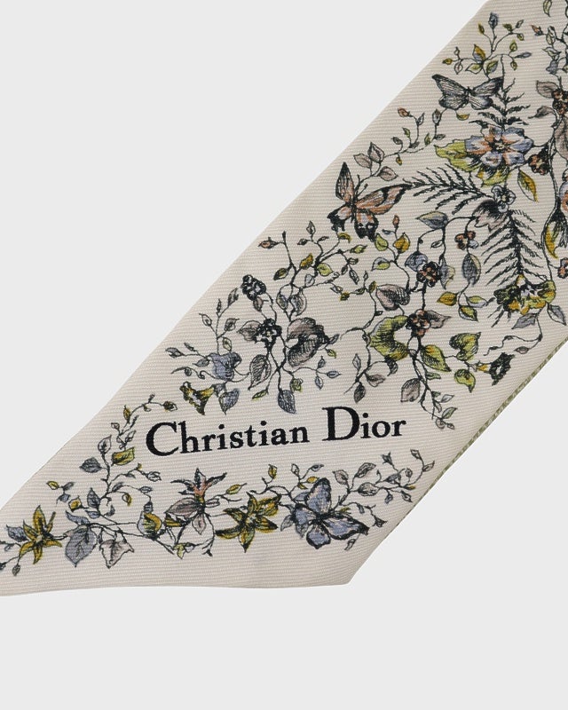 DIOR ミッツァ フラワースカーフ | Hedy