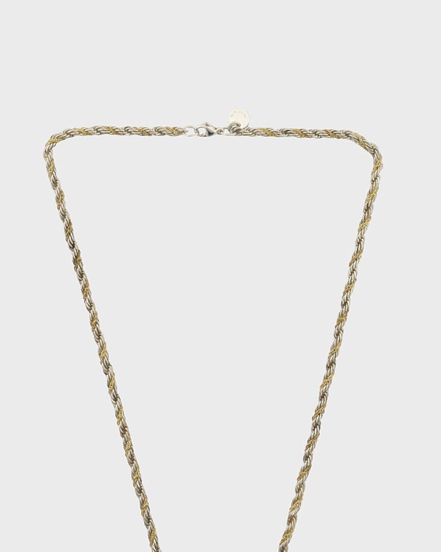 も*ん様 ゴールド ツイストチェーン ネックレス Italy 750 TIFFANY&CO. ツイストチェーン ネックレス | Hedy