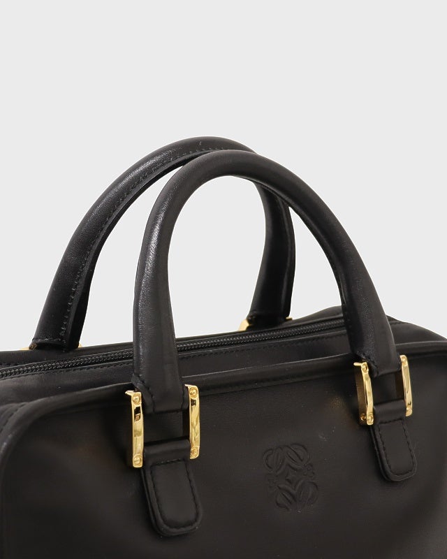 LOEWE アナグラムレザーボストンバッグ | Hedy