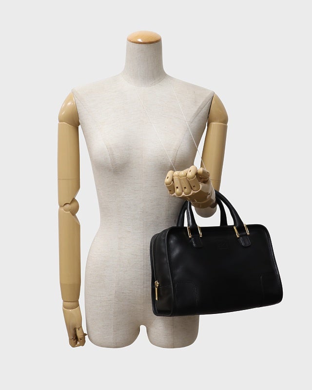 LOEWE アナグラムレザーボストンバッグ | Hedy