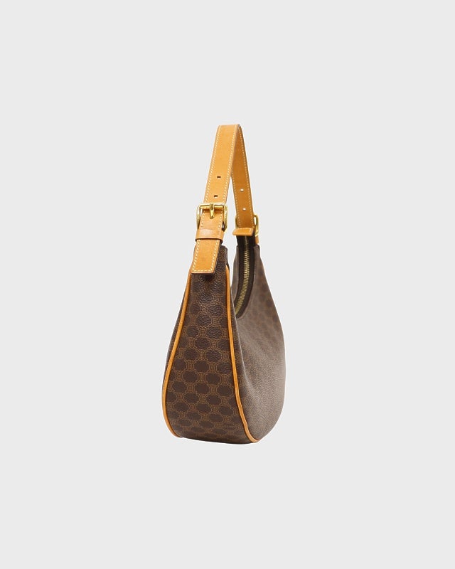 CELINE マカダム柄ホーボーワンショルダーバッグ | Hedy