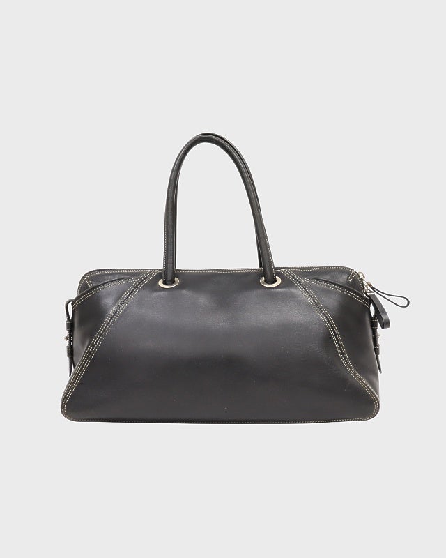 GIVENCHY ロゴレザーハンドバッグ | Hedy