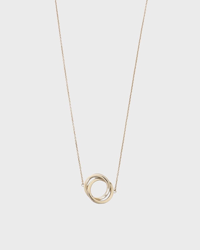 TIFFANY&CO. ダブルサークルネックレス | Hedy