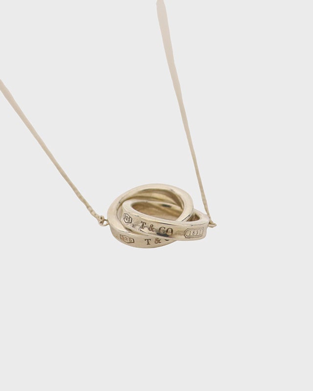 TIFFANY&CO. ダブルサークルネックレス | Hedy