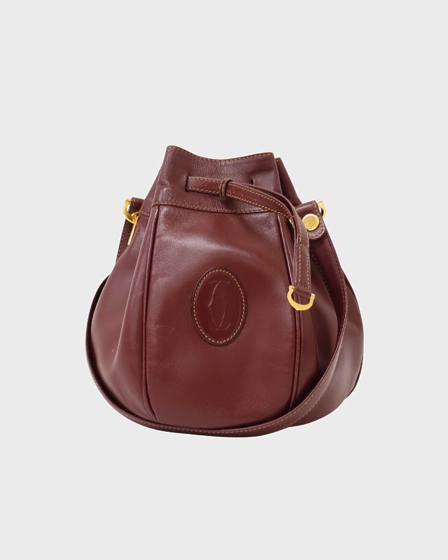 Cartier マストラインレザーショルダーバッグ | Hedy