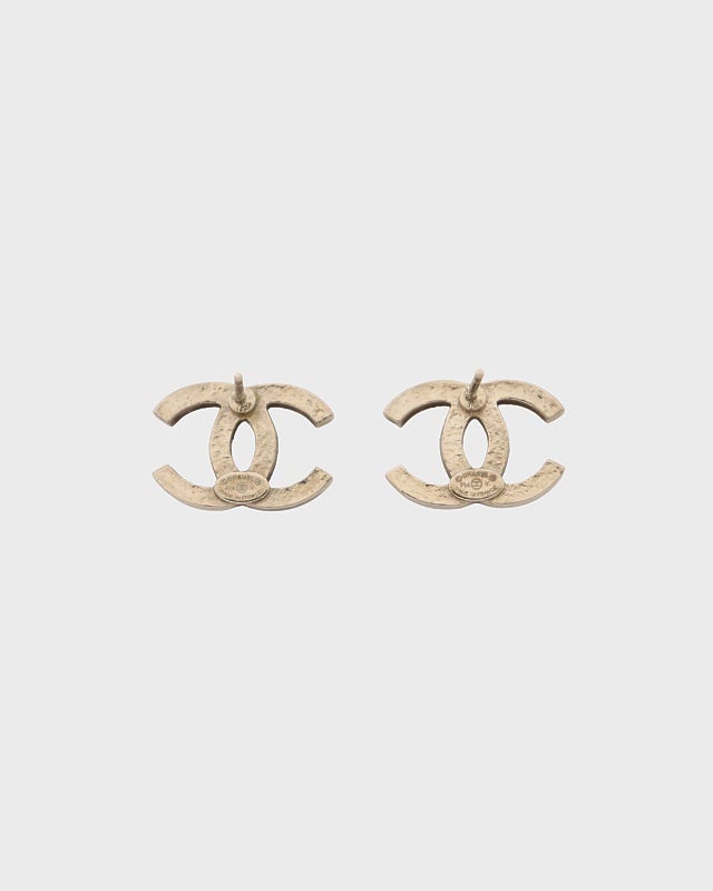 CHANEL COCO ラインストーンピアス | Hedy