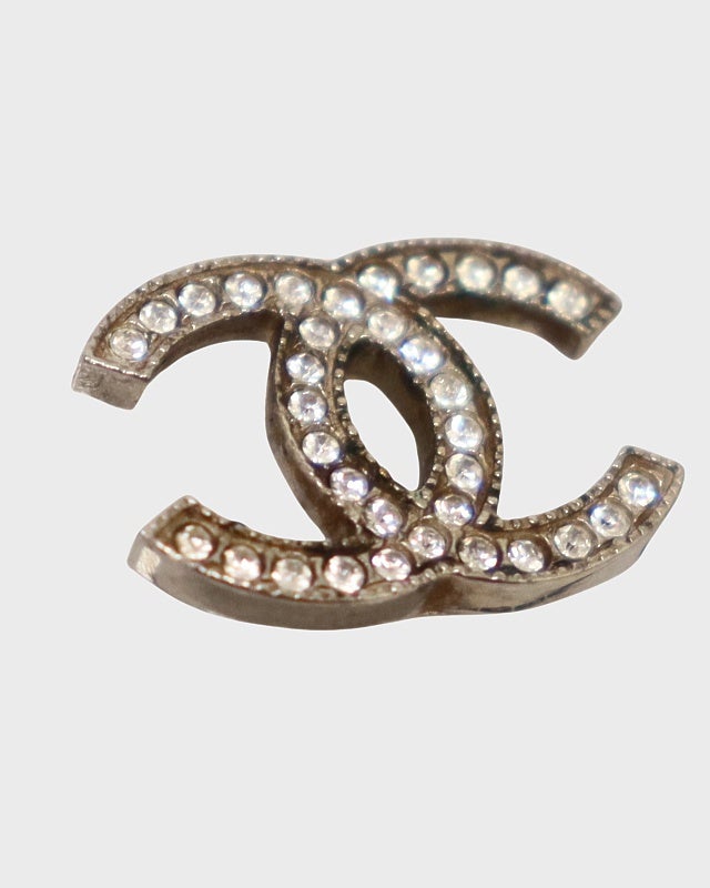 CHANEL COCO ラインストーンピアス | Hedy