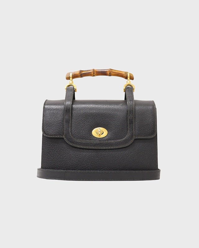 GUCCI バンブーレザー2Wayバッグ | Hedy