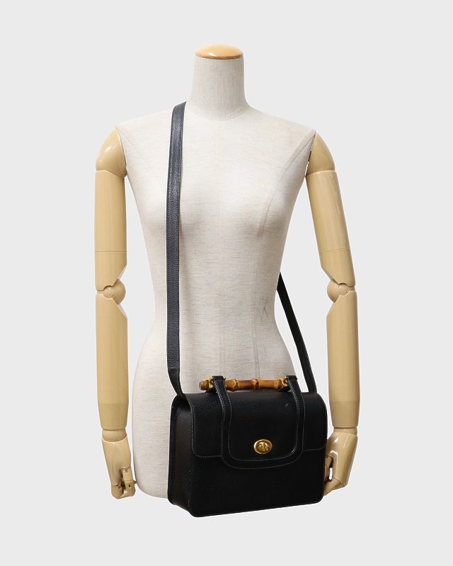 GUCCI バンブーレザー2Wayバッグ | Hedy