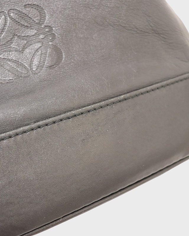 LOEWE アナグラムレザー巾着ショルダーバッグ | Hedy