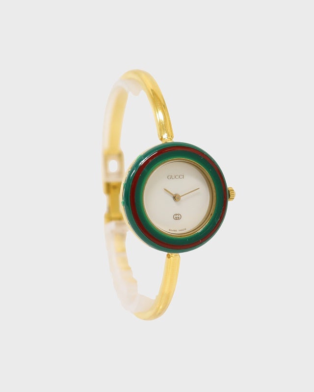 GUCCI チェンジベゼル　内周16cm GUCCI チェンジベゼルウォッチ | Hedy
