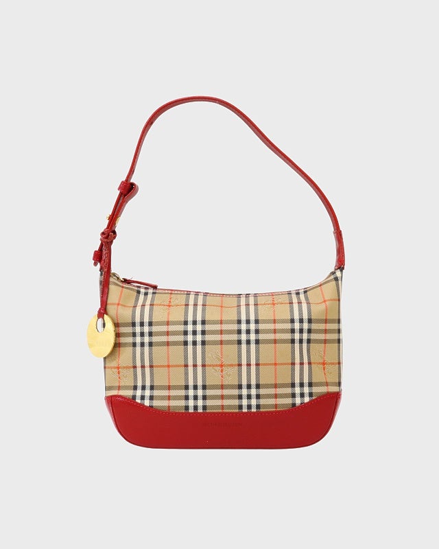 BURBERRY チェック柄ワンショルダーバッグ | Hedy