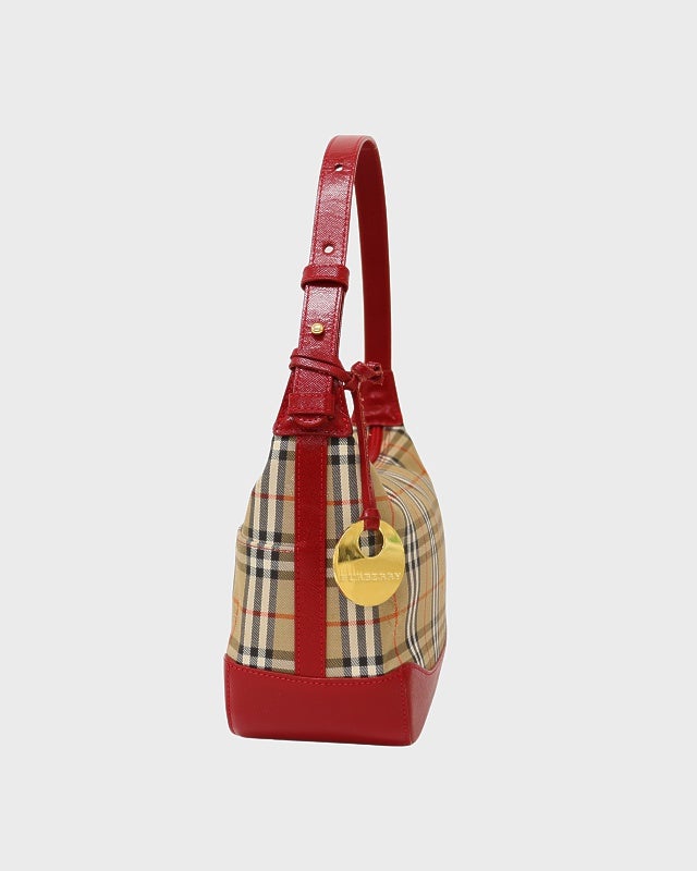 BURBERRY チェック柄ワンショルダーバッグ | Hedy