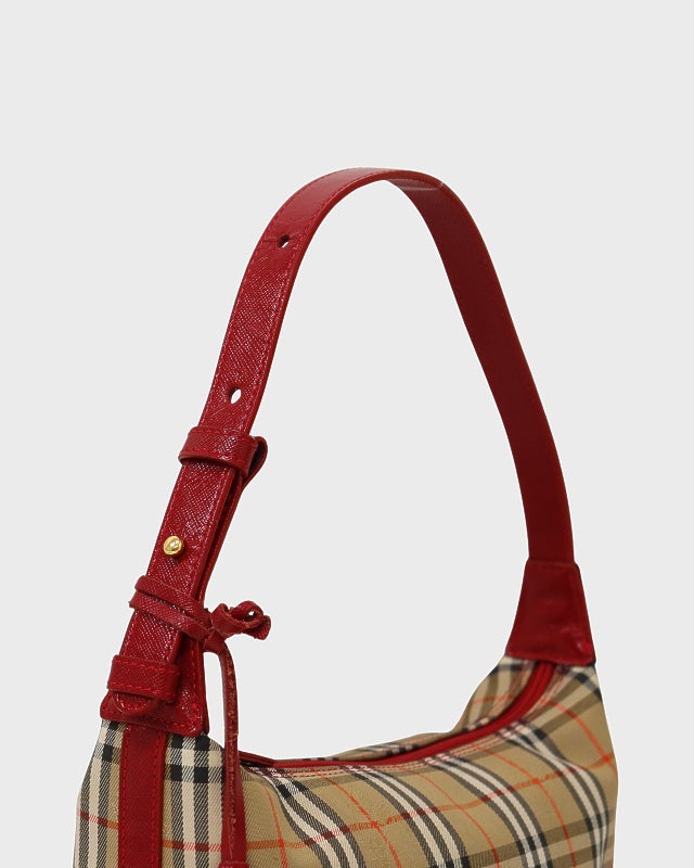 BURBERRY チェック柄ワンショルダーバッグ | Hedy