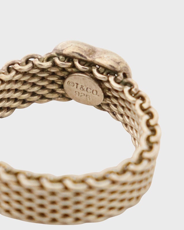 TIFFANY&CO. サマセット メッシュハートリング | Hedy
