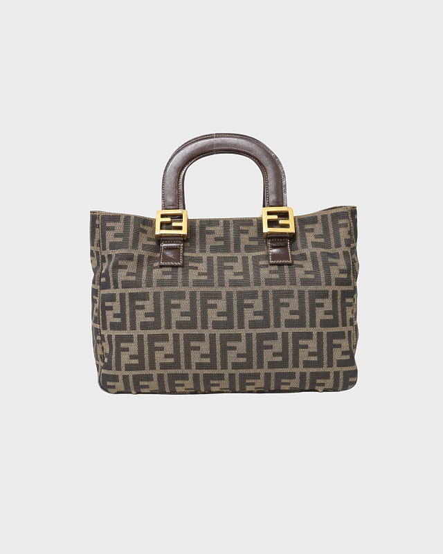 Fendi バンドバッグ ズッカ柄 FENDI ズッカ柄ハンドバッグ | Hedy