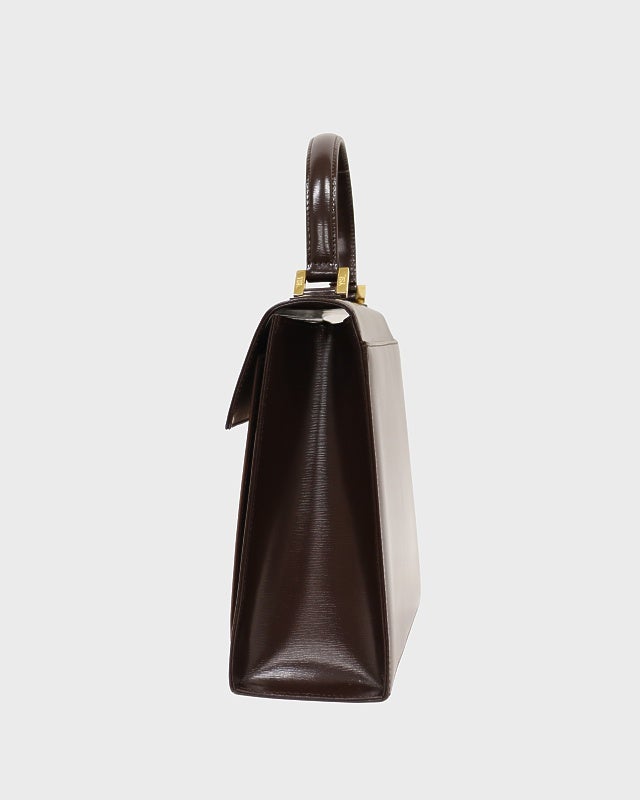 YSL ロゴレザーハンドバッグ | Hedy