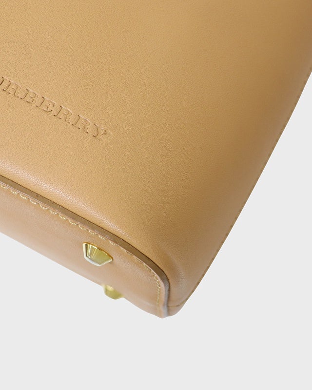 BURBERRY ロゴレザーワンショルダーバッグ | Hedy