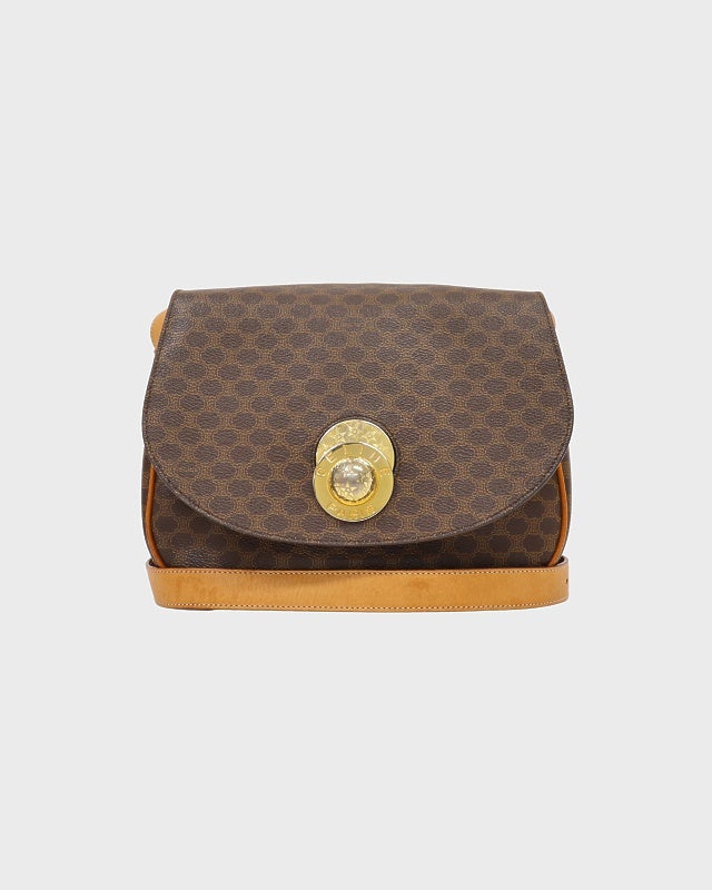 CELINE マカダム柄スターボールショルダーバッグ | Hedy