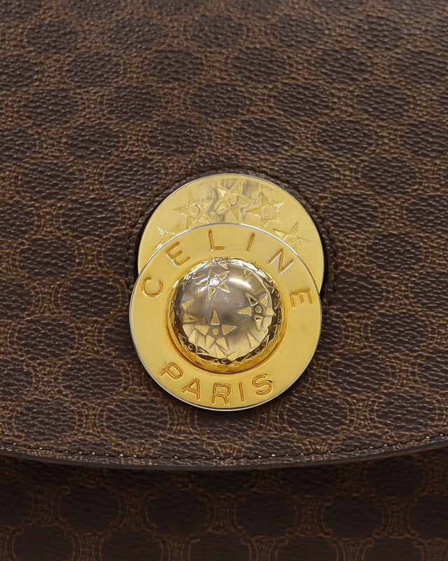 CELINE マカダム柄スターボールショルダーバッグ | Hedy