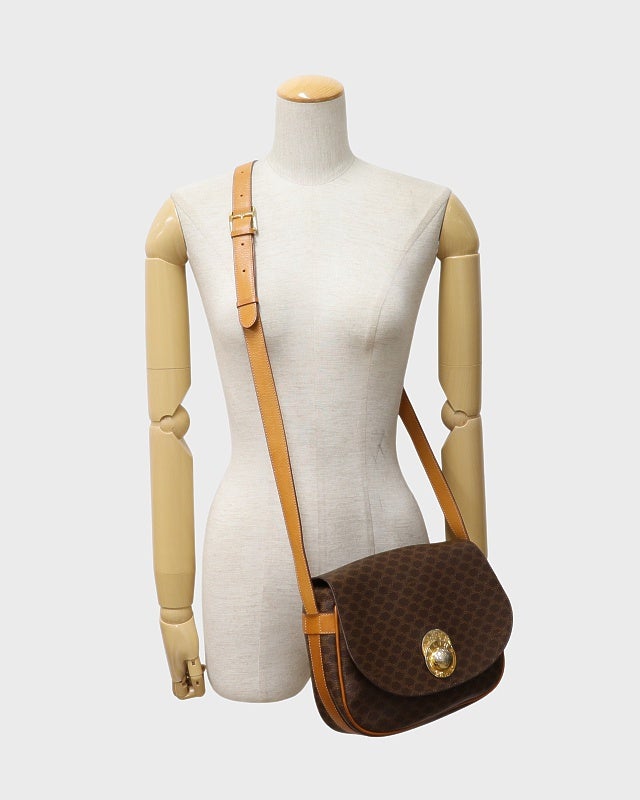 CELINE マカダム柄スターボールショルダーバッグ | Hedy