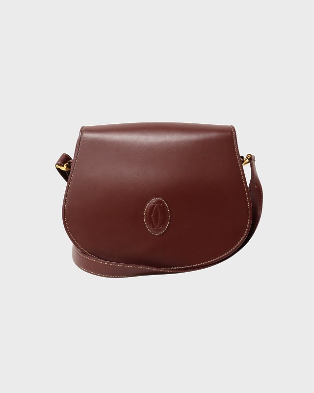 Cartier マストラインレザーショルダーバッグ | Hedy
