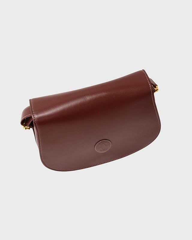 Cartier マストラインレザーショルダーバッグ | Hedy