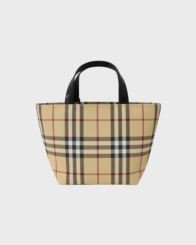 BURBERRY チェック柄ハンドバッグ | Hedy