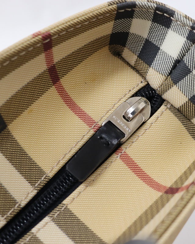 BURBERRY チェック柄ハンドバッグ | Hedy