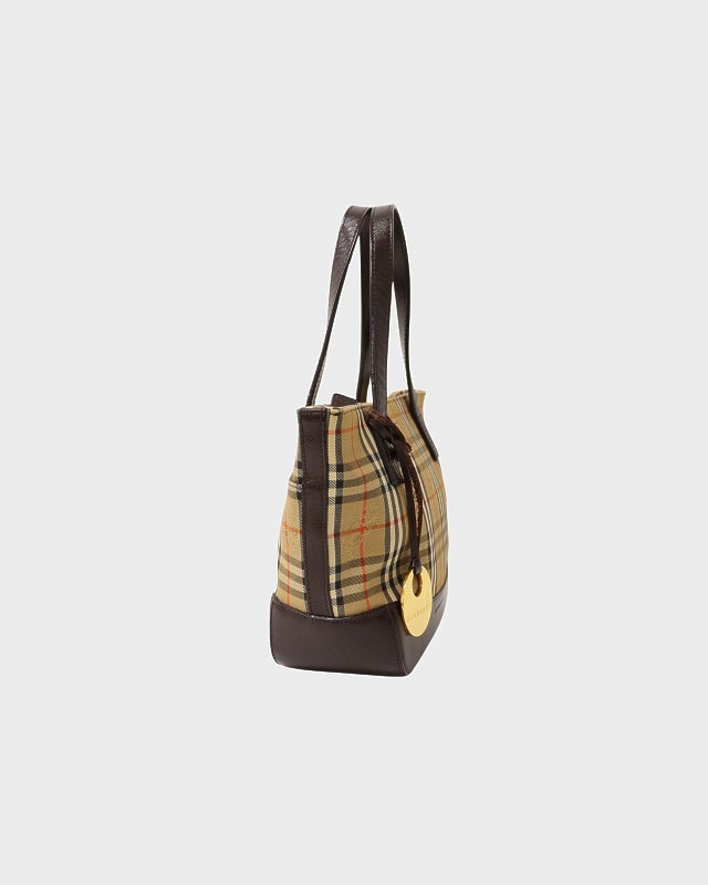 BURBERRY チェック柄ミニハンドバッグ | Hedy