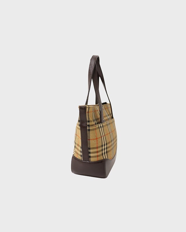 BURBERRY チェック柄ミニハンドバッグ | Hedy