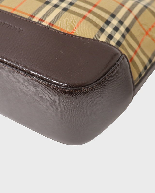 BURBERRY チェック柄ミニハンドバッグ | Hedy