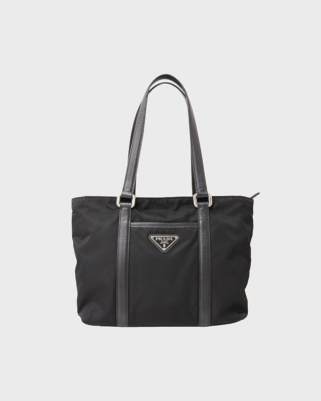 PRADA 三角ロゴ金具ナイロントートバッグ | Hedy
