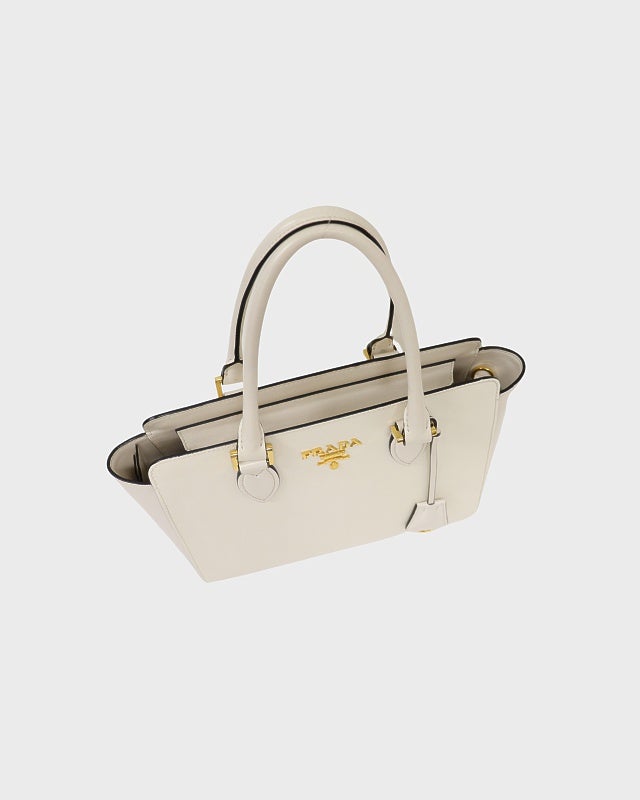 PRADA ロゴ金具サフィアーノ2Wayバッグ | Hedy PRADA ロゴ金具サフィアーノ2Wayバッグ | Hedy