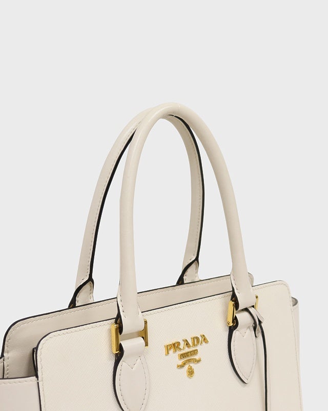 PRADA ロゴ金具サフィアーノ2Wayバッグ | Hedy