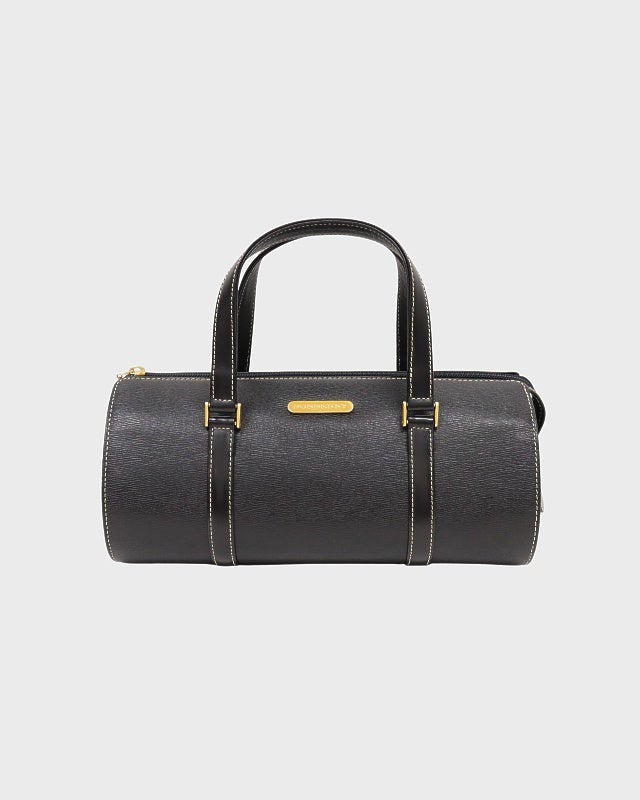 BURBERRY ロゴ金具レザーハンドバッグ | Hedy