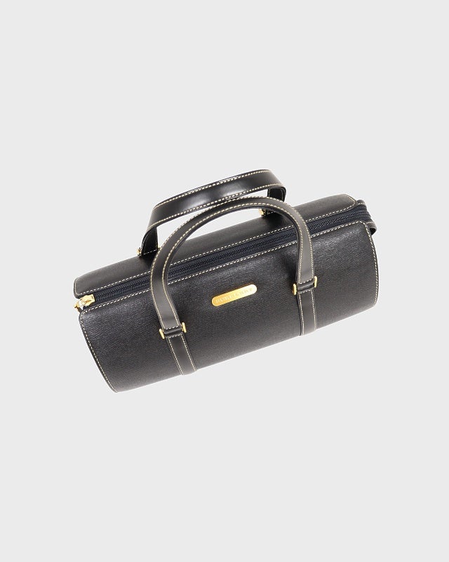 BURBERRY ロゴ金具レザーハンドバッグ | Hedy