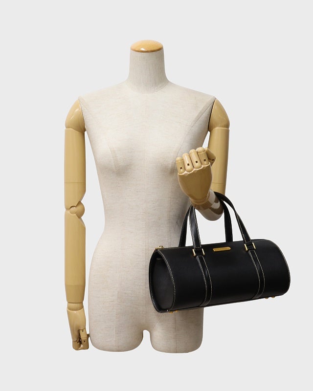 BURBERRY ロゴ金具レザーハンドバッグ | Hedy